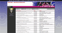 Desktop Screenshot of karting.ficr.it
